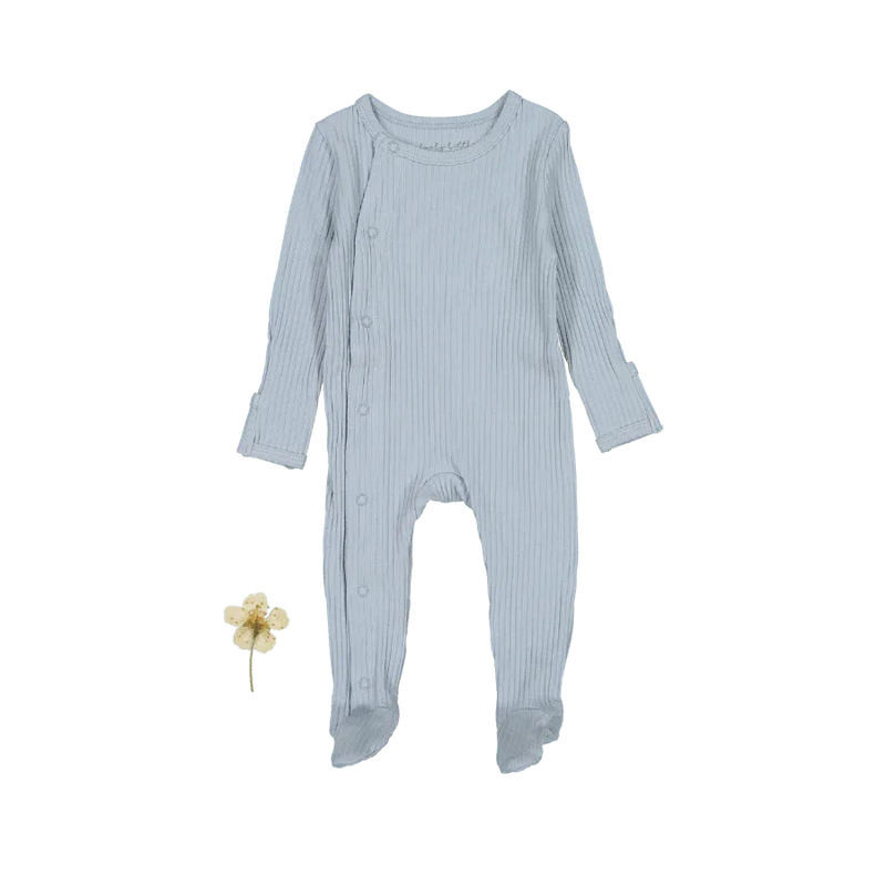 The Snap Romper - Blue - BIG FRENCHIES