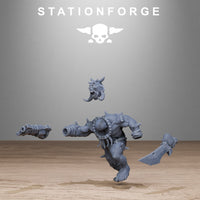 3D Printed Orkaz Tribal Infantry by StationForge Miniatures
