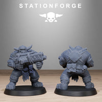 3D Printed Orkaz Bros Infantry by StationForge Miniatures