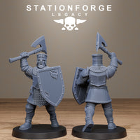 3D Printed Thorncrest Infantry by StationForge Miniatures