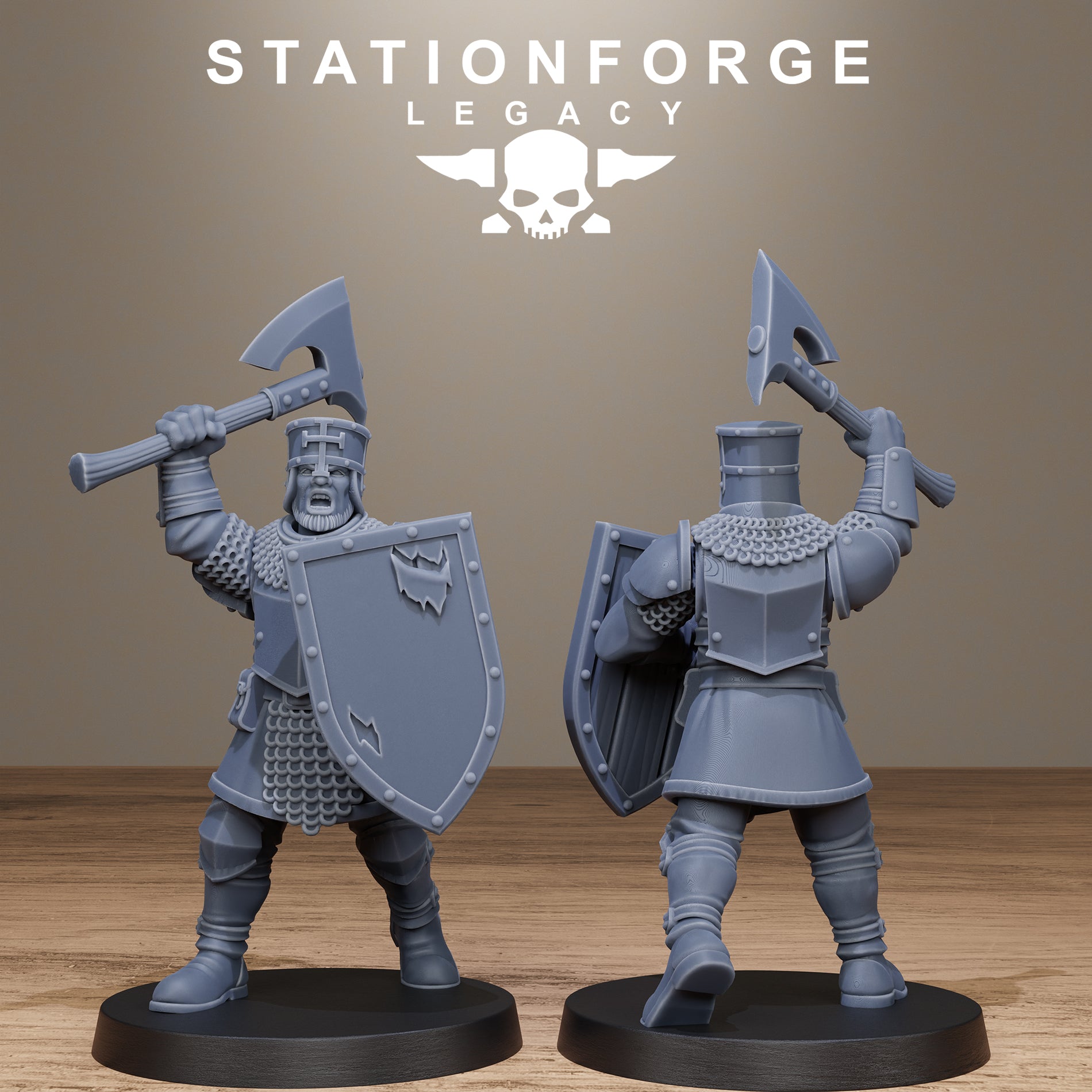 3D Printed Thorncrest Infantry by StationForge Miniatures