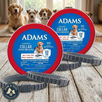 Adams Flea & Tick Collar for Dogs & Puppies Flea Collar Protection 4 Count