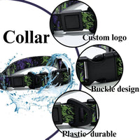 UV Printing Camouflage Embossed Pet Leash Set Is A Perfect Combination Of Style And Functionality Specially Designed For