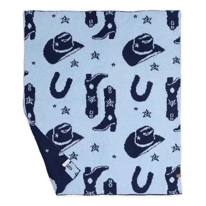 Luxury soft Cowboy blanket - BIG FRENCHIES