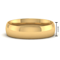 5 mm Wedding Band Classic Comfort Fit