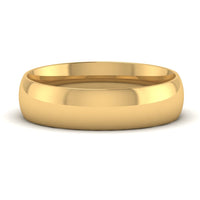 5 mm Wedding Band Classic Comfort Fit