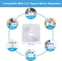 12 packs Cat Water Fountain Filter - BIG FRENCHIES