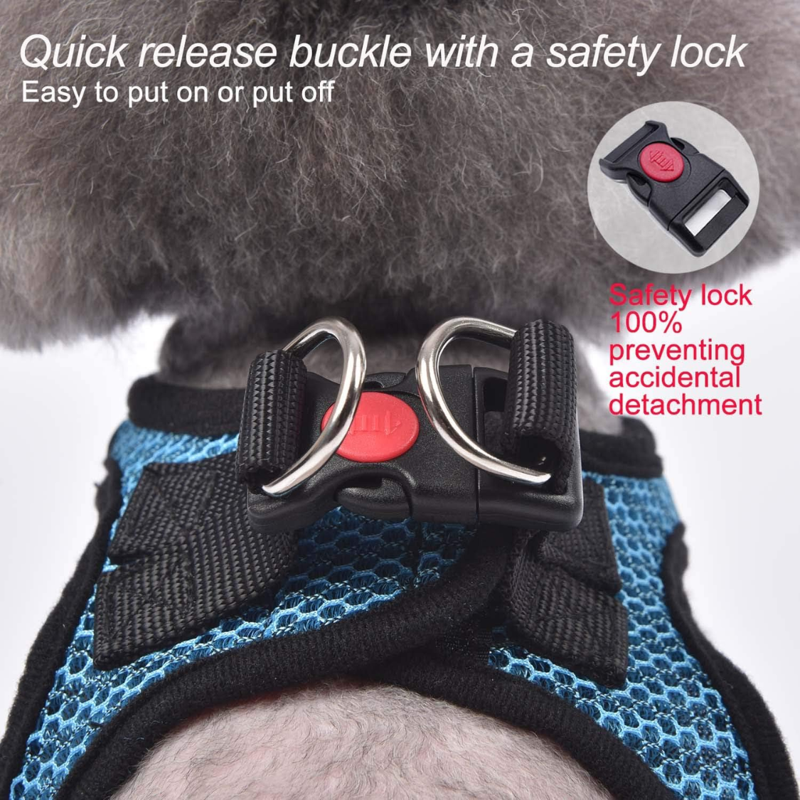Breathable Puppy Cat Dog Vest Harnesses For Small Medium Dogs