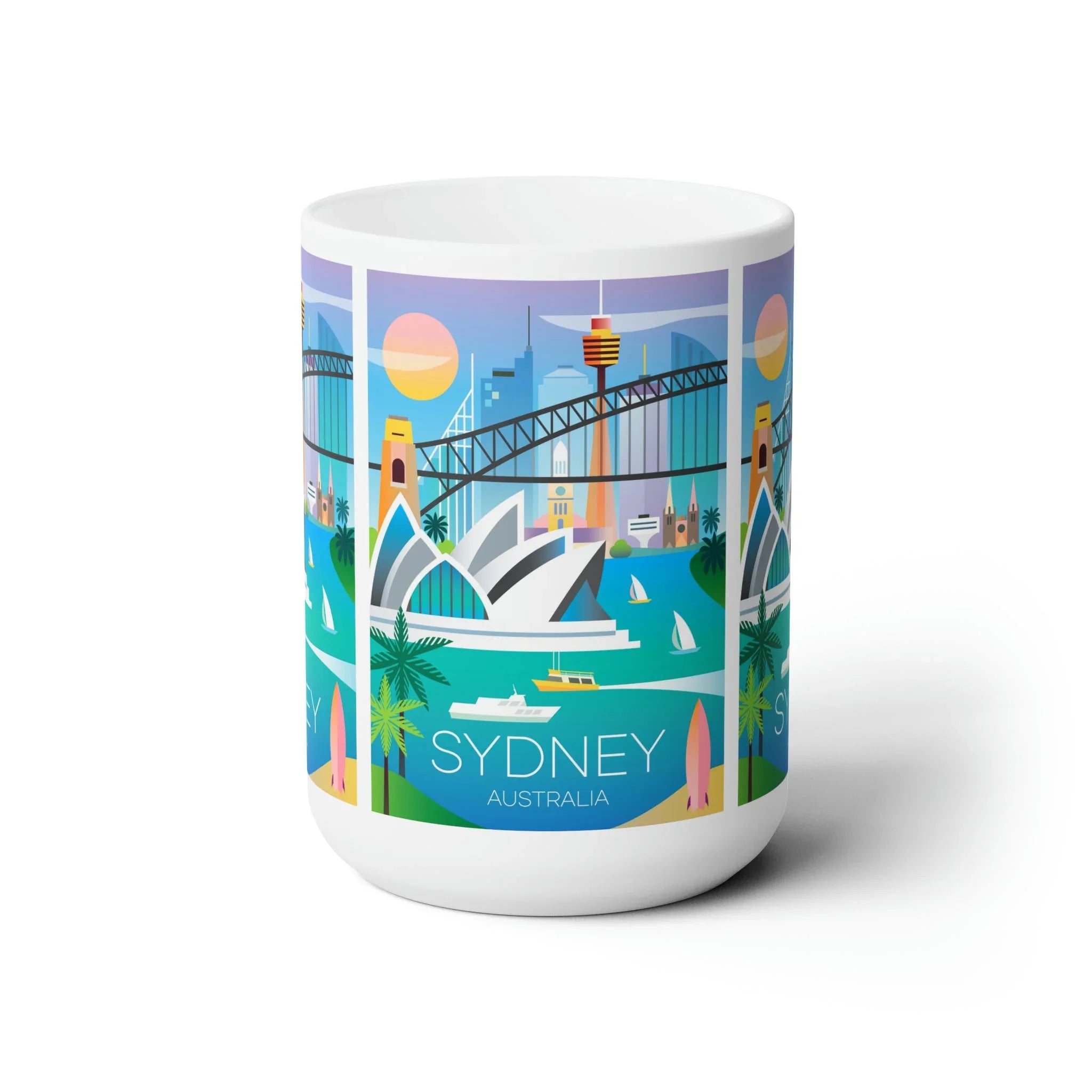 Sydney Ceramic Mug 11oz or 15oz - BIG FRENCHIES