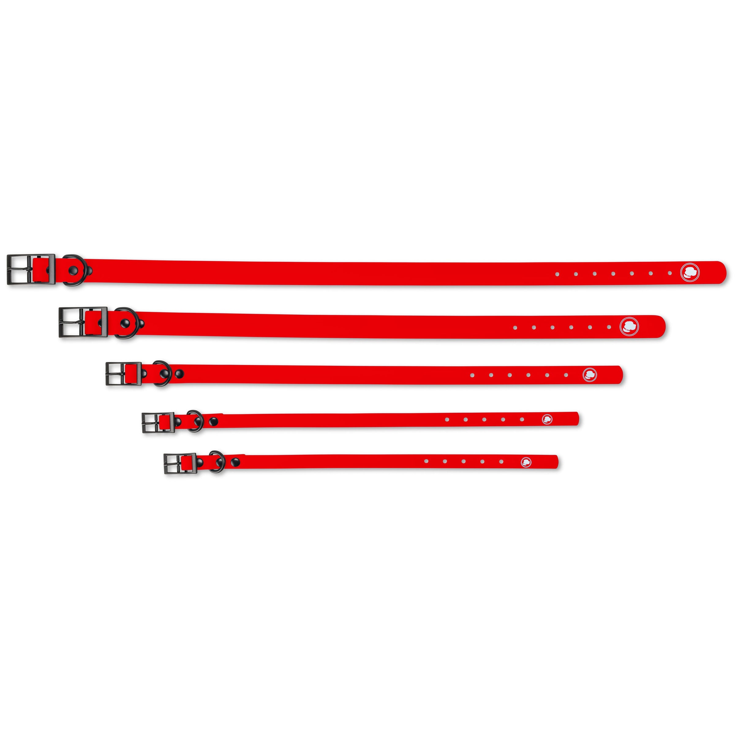 The Modern Dog Company - Ruby Red Collar (Weather + Odor Resistant) - BIG FRENCHIES