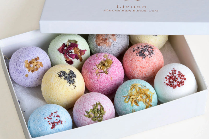 11 Bath Bombs Gift Box + one Free Bomb to make 12 !! - BIG FRENCHIES
