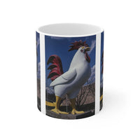ROADSIDE MUGS - Big Chicken Ceramic Mug 11oz - BIG FRENCHIES