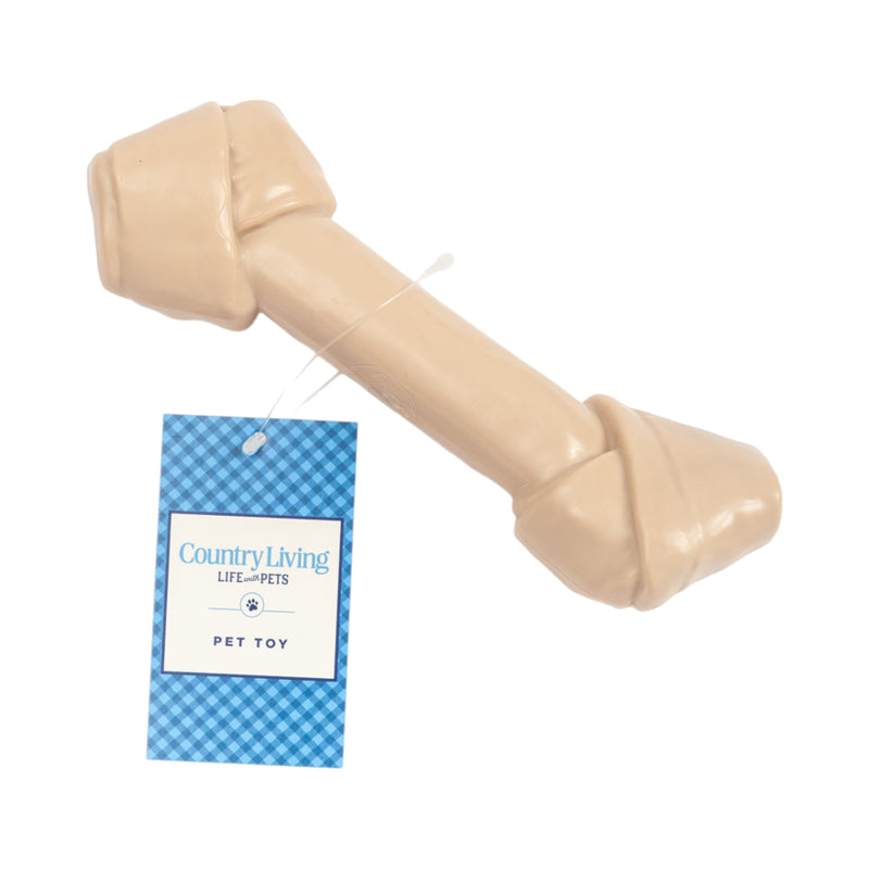 Country Living Nylon Bone Dog Chew Toy – Durable Rawhide-Shaped - BIG FRENCHIES