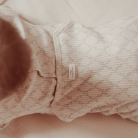 The Printed Romper - Lattice Pink