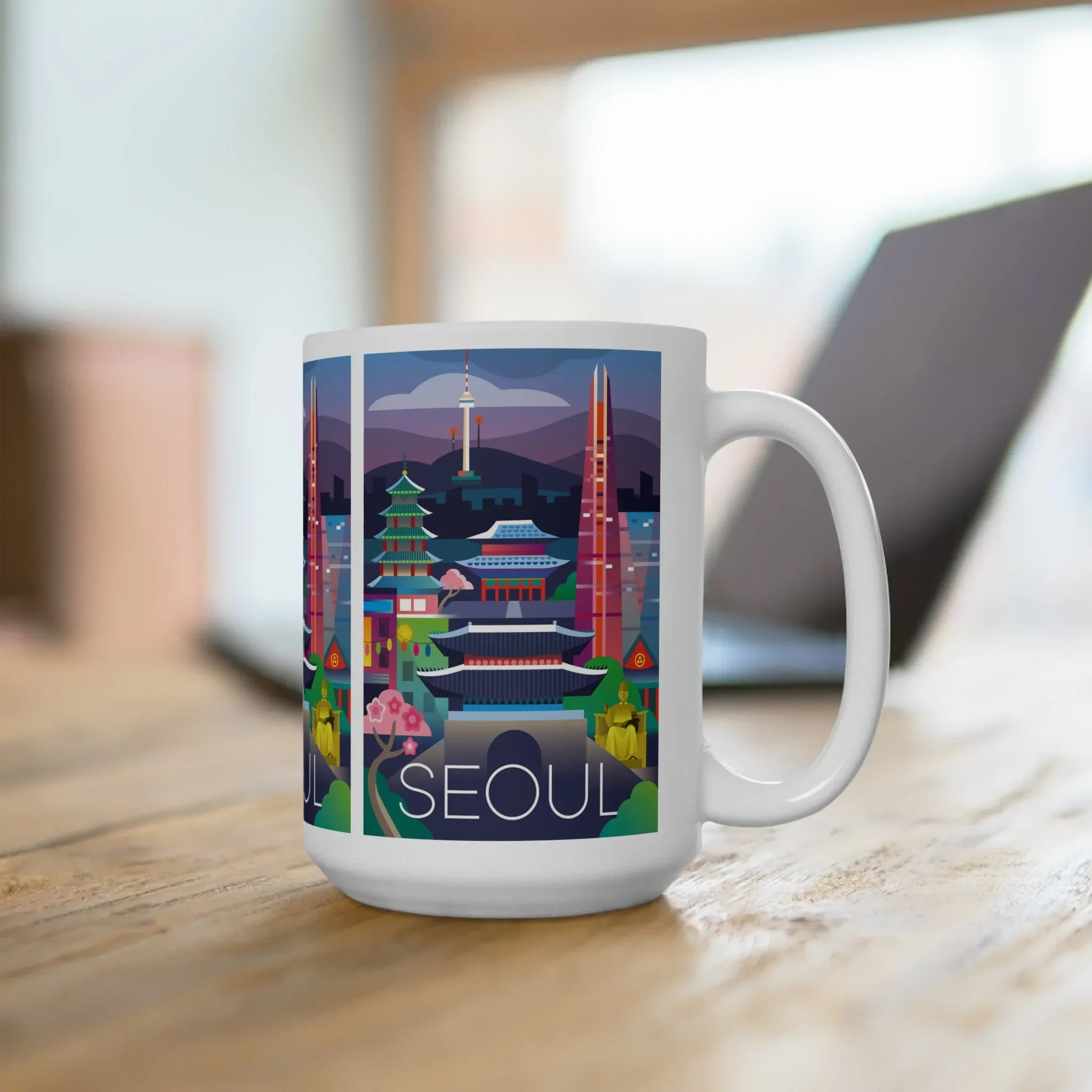 Seoul Ceramic Mug 11oz or 15oz - BIG FRENCHIES