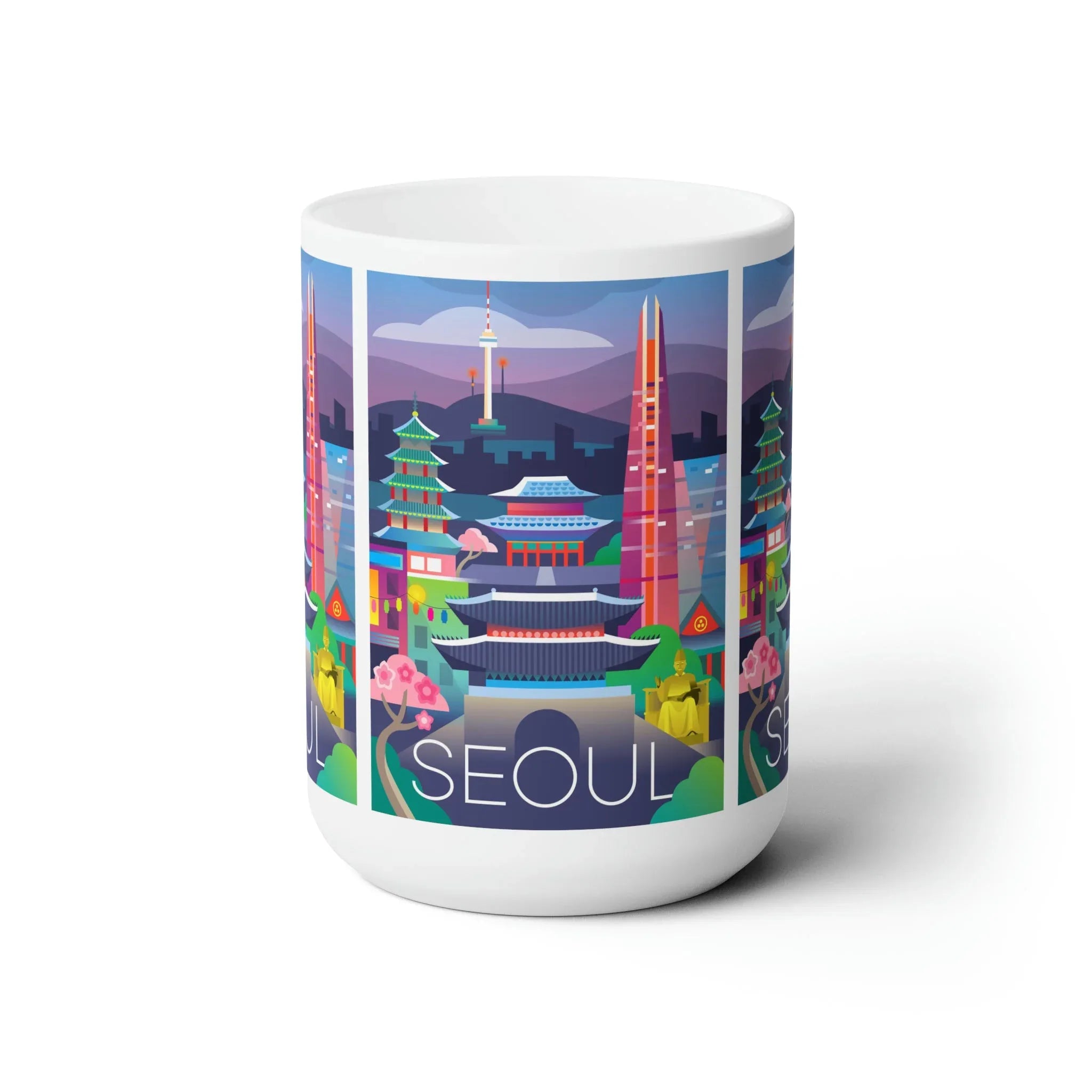 Seoul Ceramic Mug 11oz or 15oz - BIG FRENCHIES