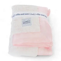Luxury Satin Border Blanket - Pink - BIG FRENCHIES