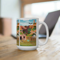 Grand Canyon National Park South Rim Ceramic Mug 11oz or 15oz - BIG FRENCHIES