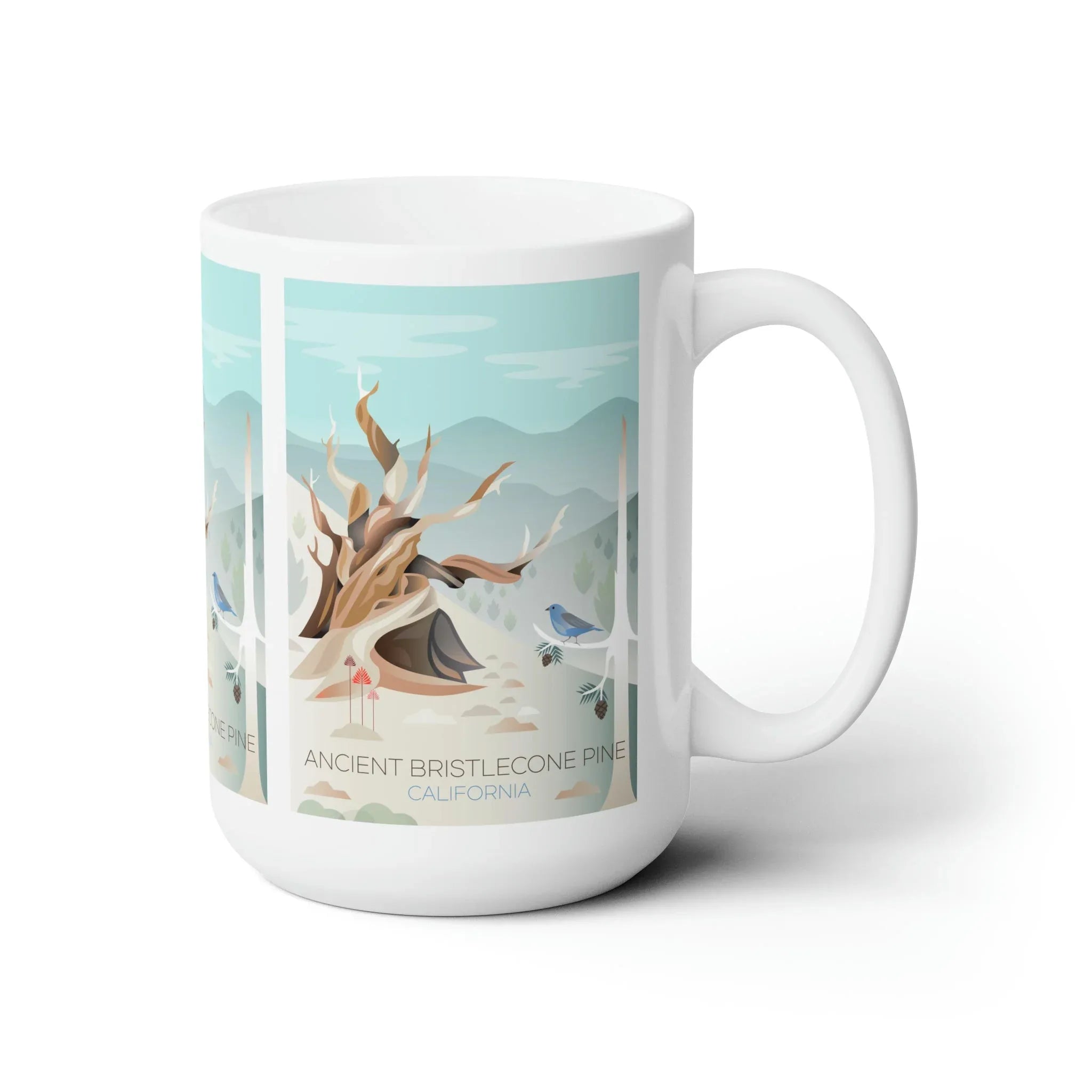Ancient Bristlecone Ceramic Mug 11oz or 15oz - BIG FRENCHIES