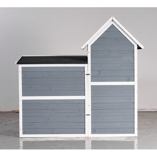 Large Outdoor Chicken Coop Cage Weatherproof 2-Story Chicken Coop Rabbit Hutch, Wooden Indoor Outdoor Pet House With No-