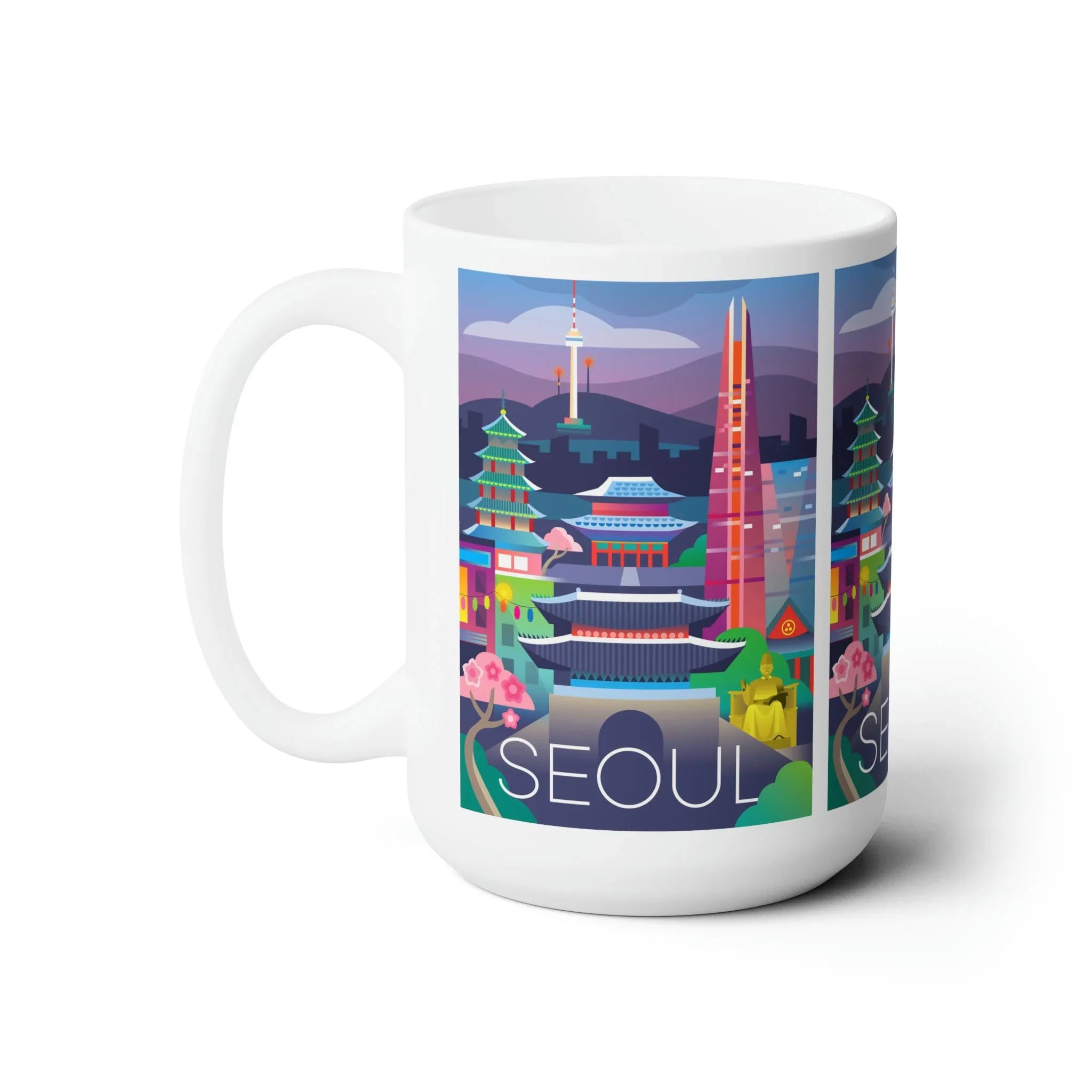 Seoul Ceramic Mug 11oz or 15oz - BIG FRENCHIES