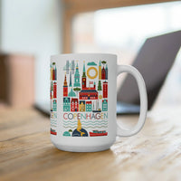 Copenhagen Scandi Ceramic Mug 11oz or 15oz - BIG FRENCHIES
