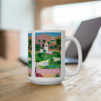 Palm Springs Ceramic Mug 11oz or 15oz - BIG FRENCHIES