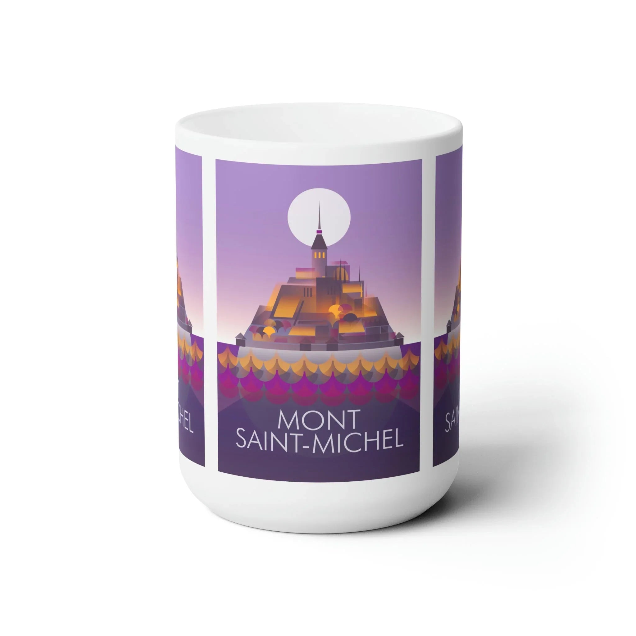 Mont Saint-Michel Ceramic Mug 11oz or 15oz - BIG FRENCHIES