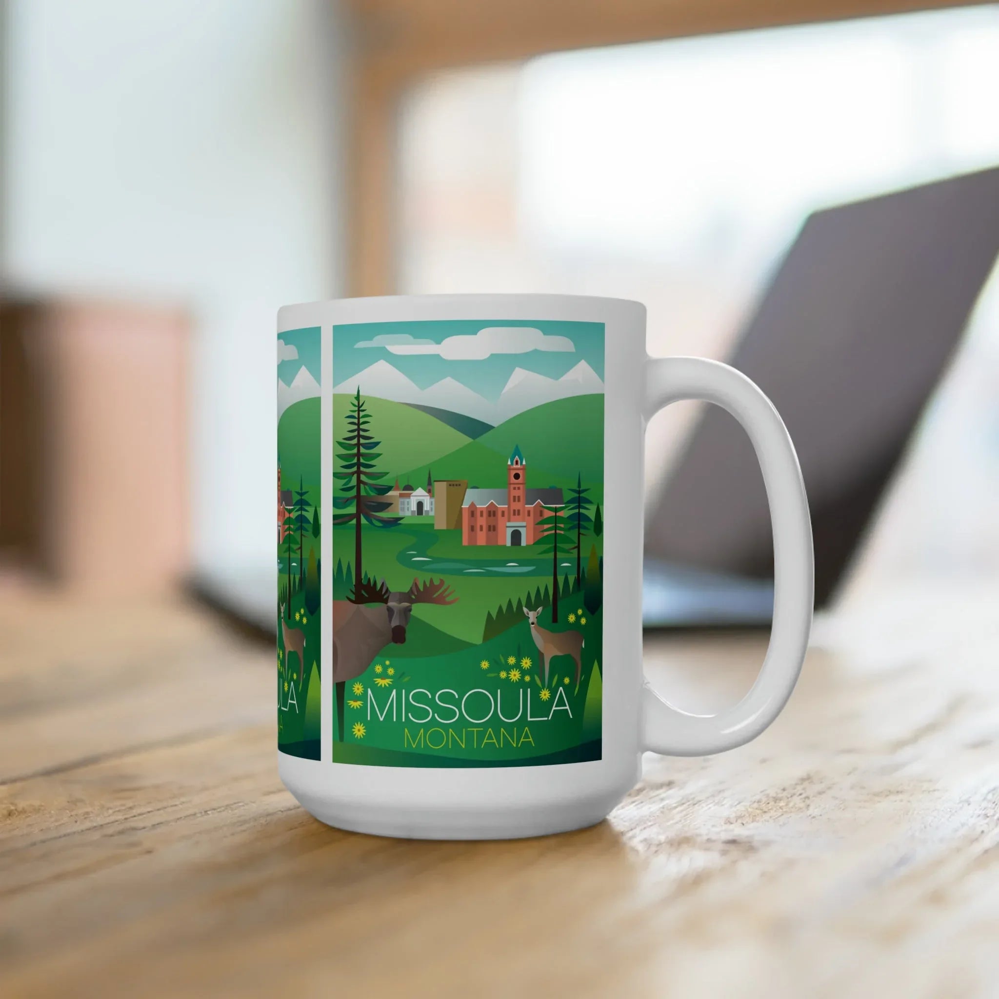 Missoula Ceramic Mug 11oz or 15oz - BIG FRENCHIES
