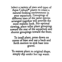 XXL Aquarium Plants, Assorted Colors - BIG FRENCHIES