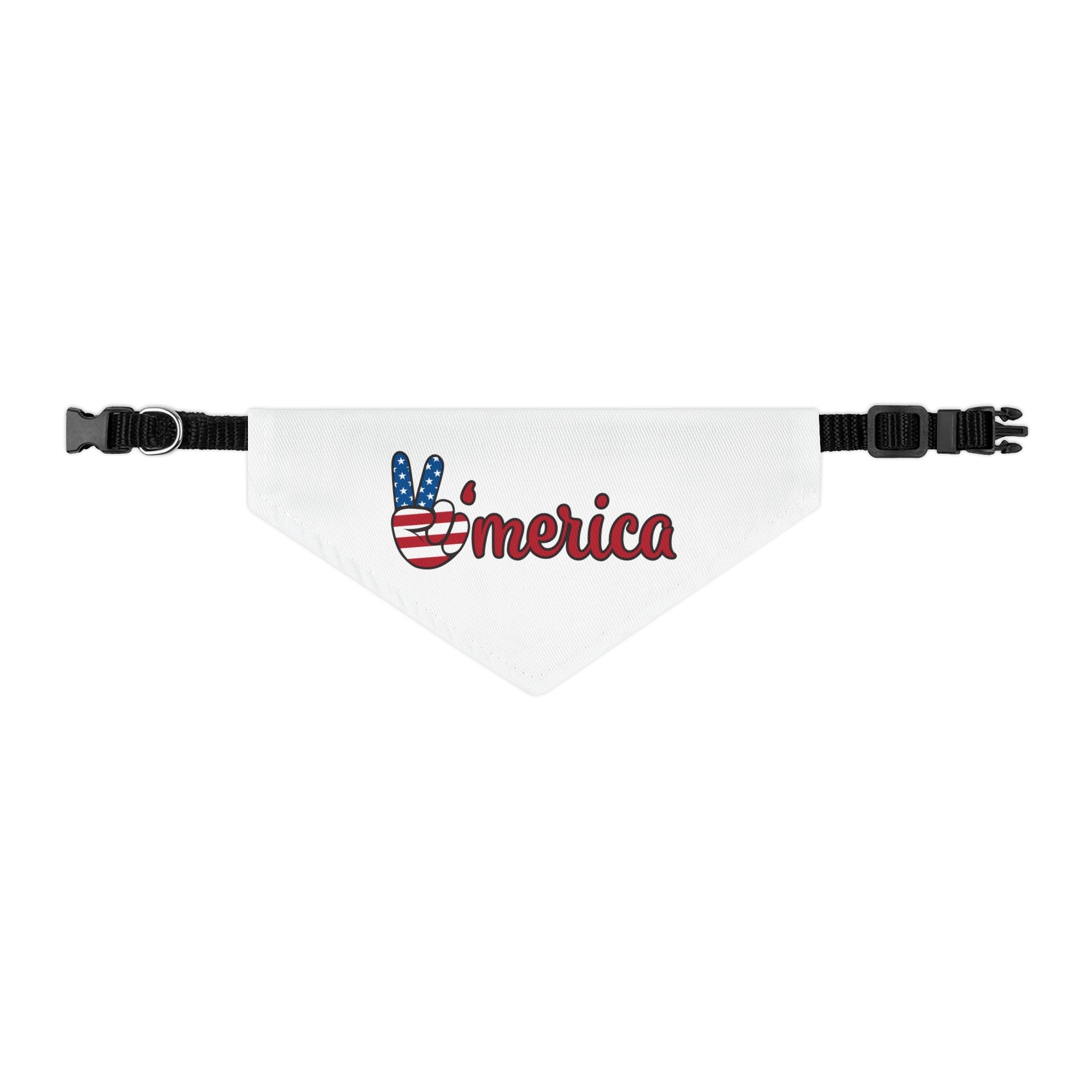 Stars and Stripes Patriotic Dog Bandana - BIG FRENCHIES