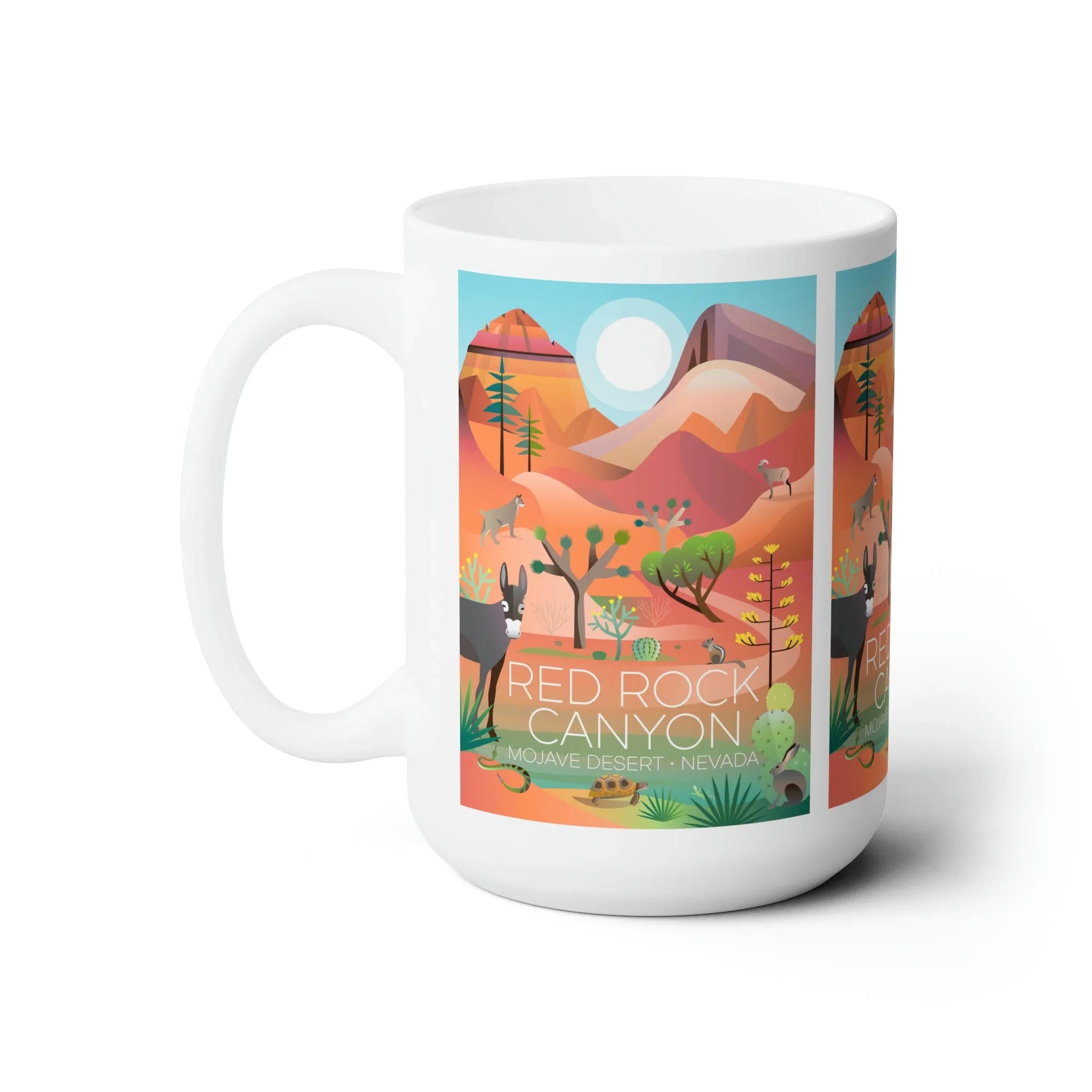 Red Rock Canyon Ceramic Mug 11oz or 15oz - BIG FRENCHIES