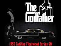 1955 Cadillac Fleetwood Series 60 Special Black "The Godfather" (1972) Movie 1/18 Diecast Model Car by Greenlight