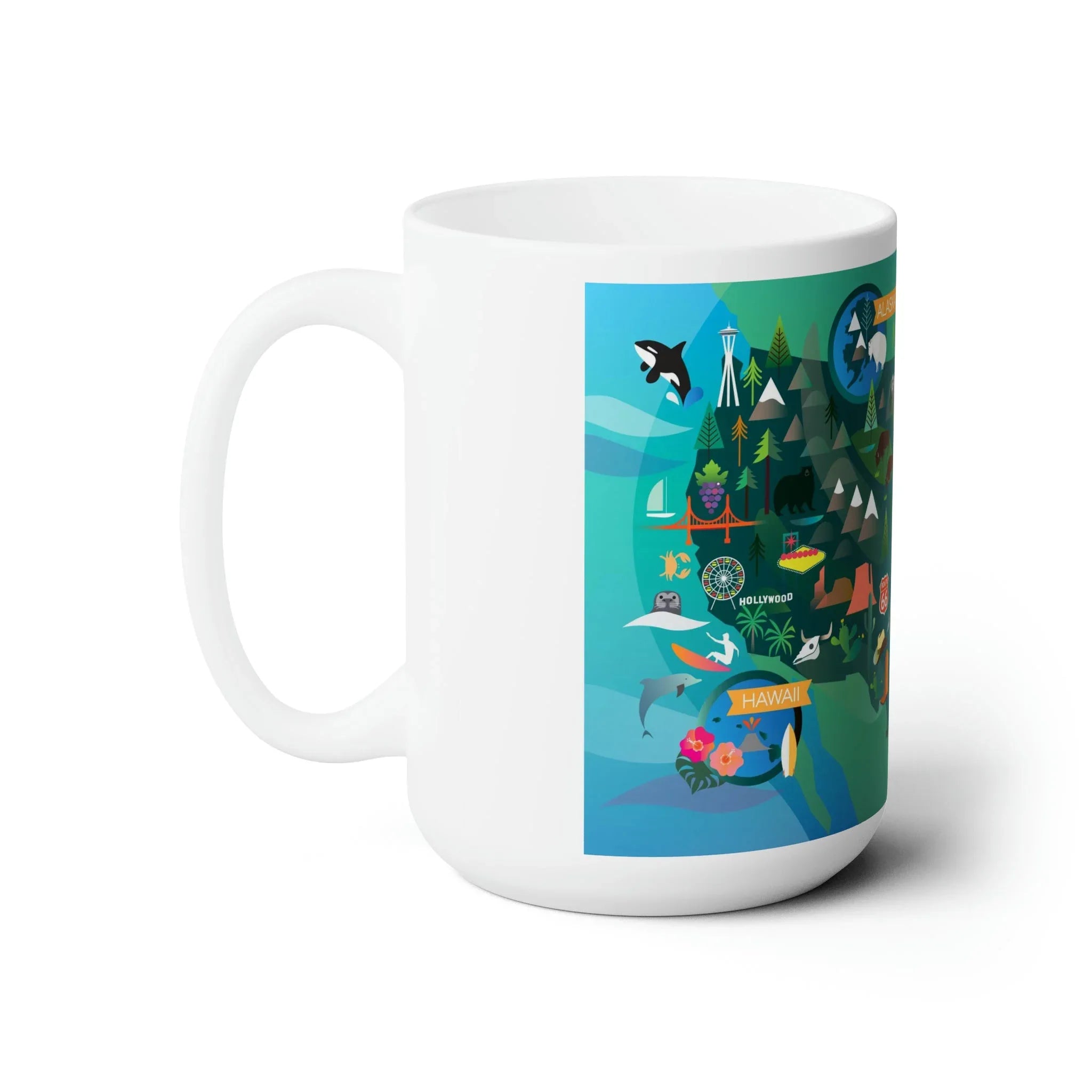 USA Ceramic Mug 11oz or 15oz - BIG FRENCHIES