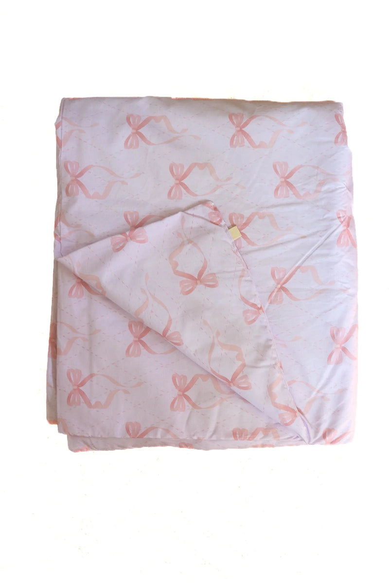 Ribbon Crib Quilted Blanket - BIG FRENCHIES