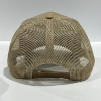 Deer Scenery Khaki Mesh CAMO Camouflage Brim SnapBack Trucker Hat Deer Hunting Cap Custom Embroidered