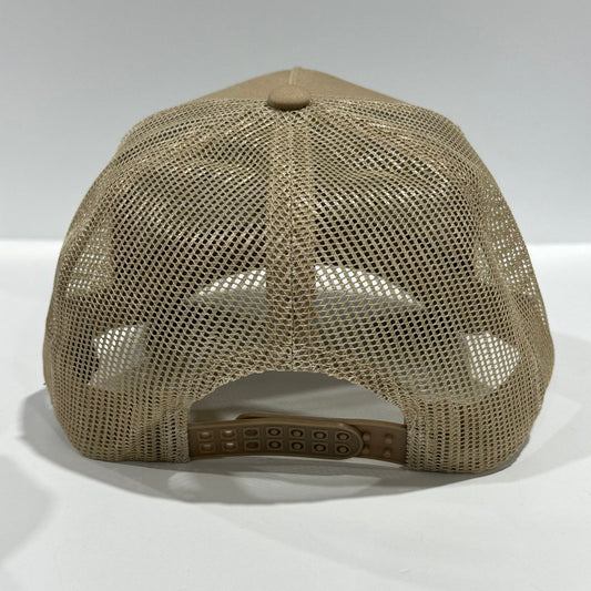 Deer Scenery Khaki Mesh CAMO Camouflage Brim SnapBack Trucker Hat Deer Hunting Cap Custom Embroidered