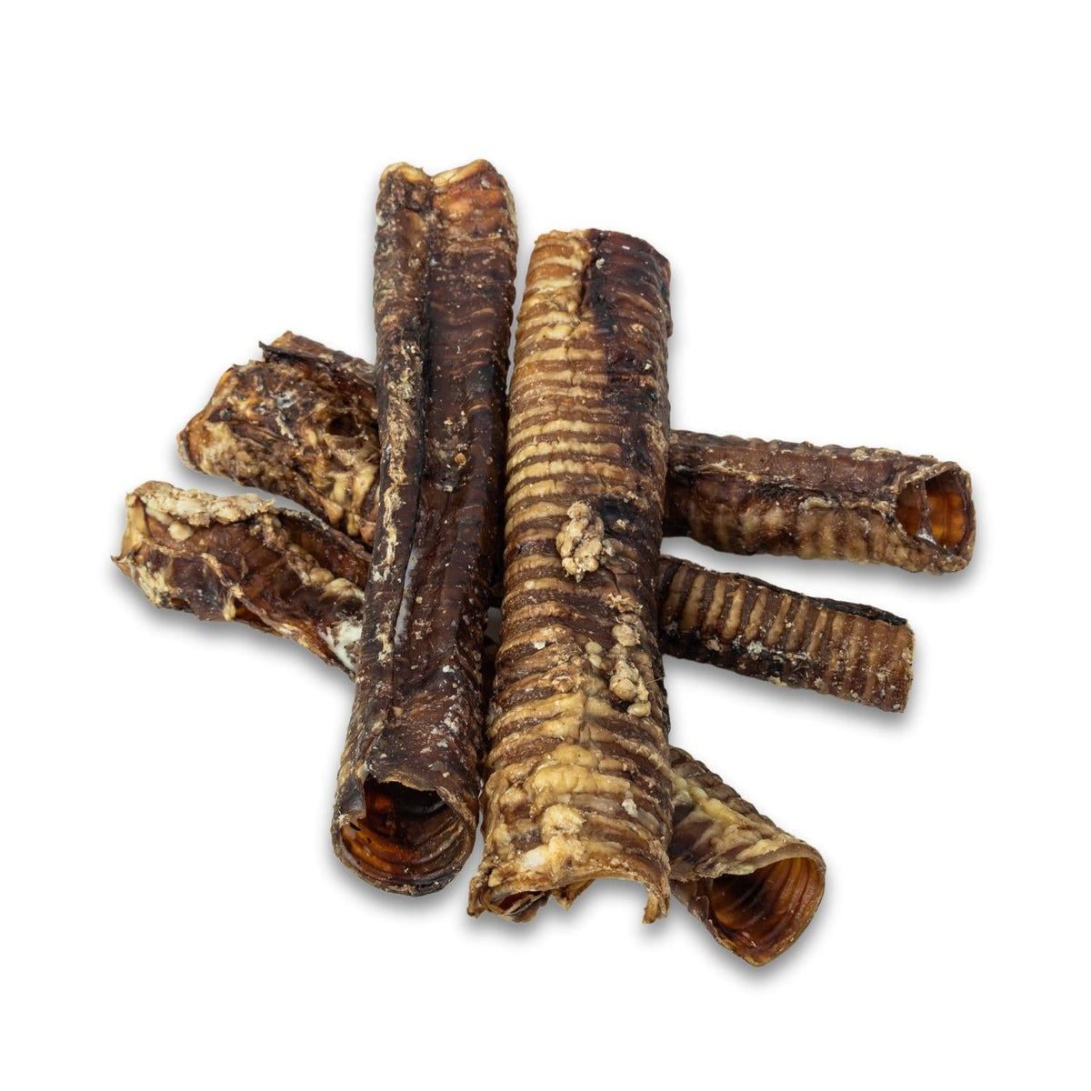 Country Living All-Natural Beef Trachea Dog Treats, Protein-Packed Chews – 12 Inches (5-Pack) - BIG FRENCHIES