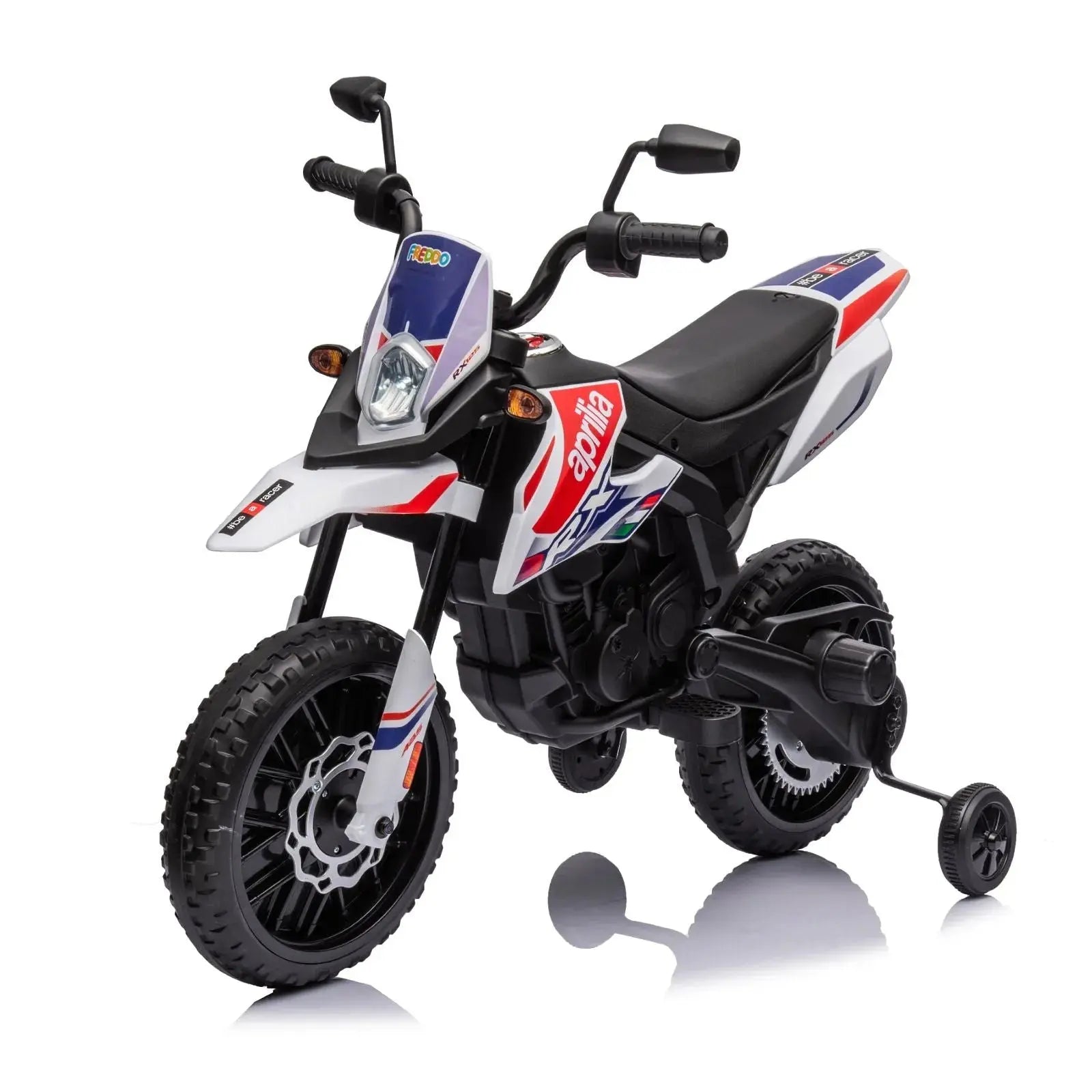 12V Aprilia Motorcycle 1 Seater Ride-on - BIG FRENCHIES