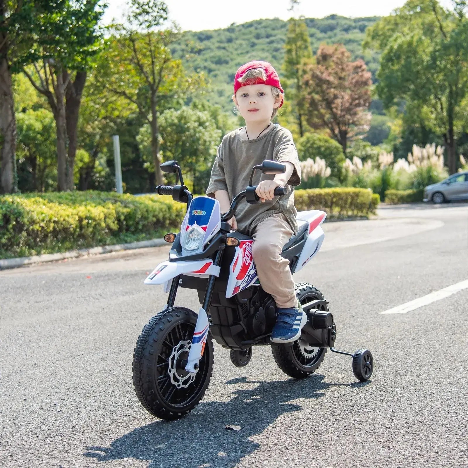 12V Aprilia Motorcycle 1 Seater Ride-on - BIG FRENCHIES