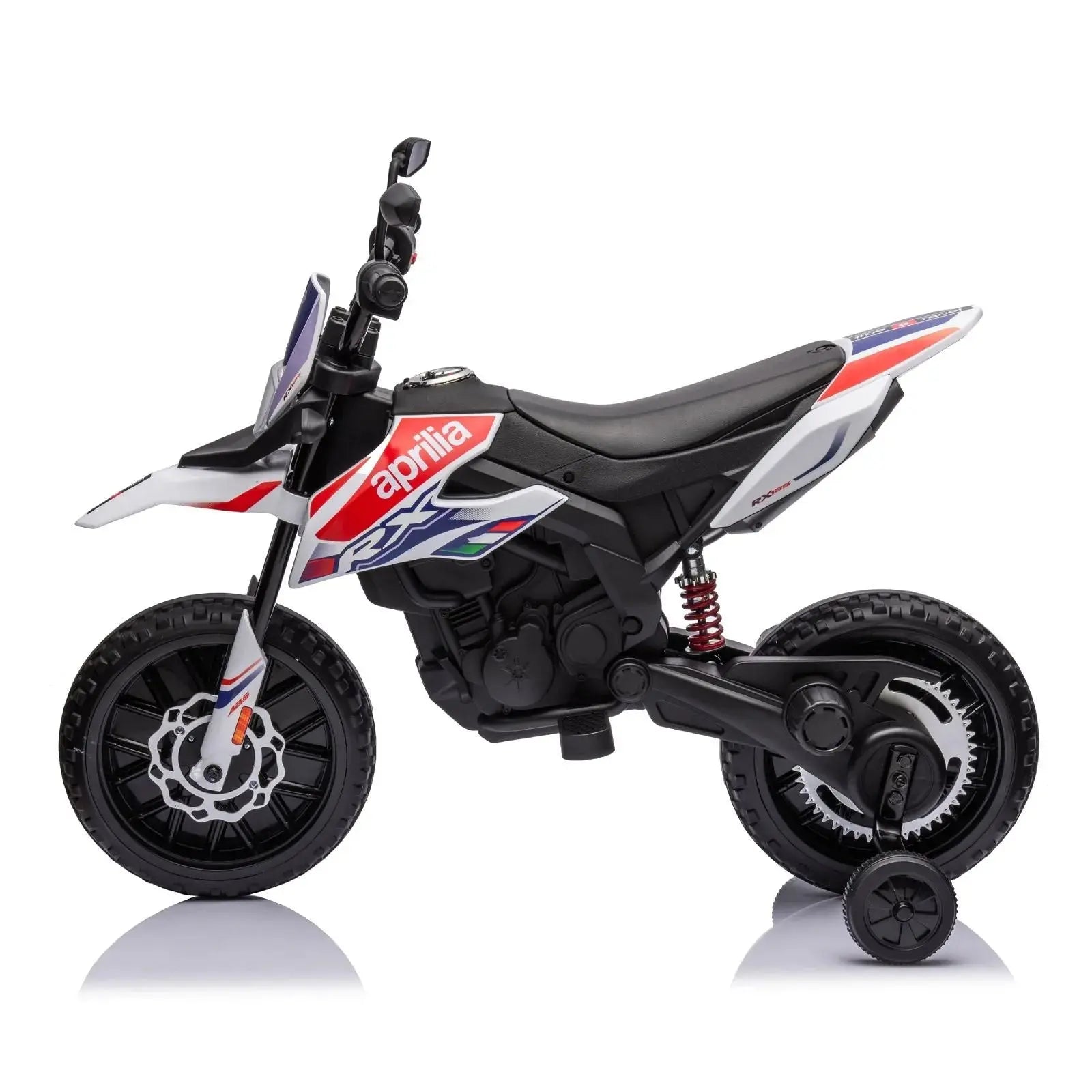 12V Aprilia Motorcycle 1 Seater Ride-on - BIG FRENCHIES