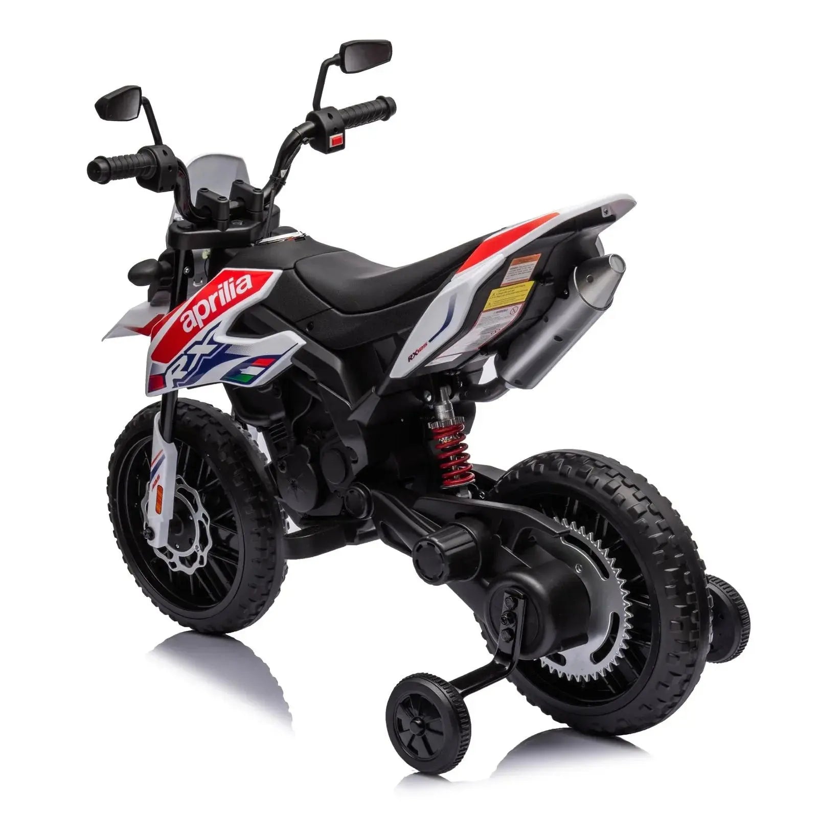 12V Aprilia Motorcycle 1 Seater Ride-on - BIG FRENCHIES