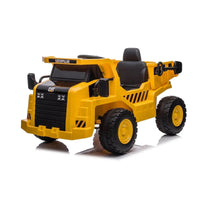 12V CAT Electric Dump Truck 1 Seater Ride-On - BIG FRENCHIES