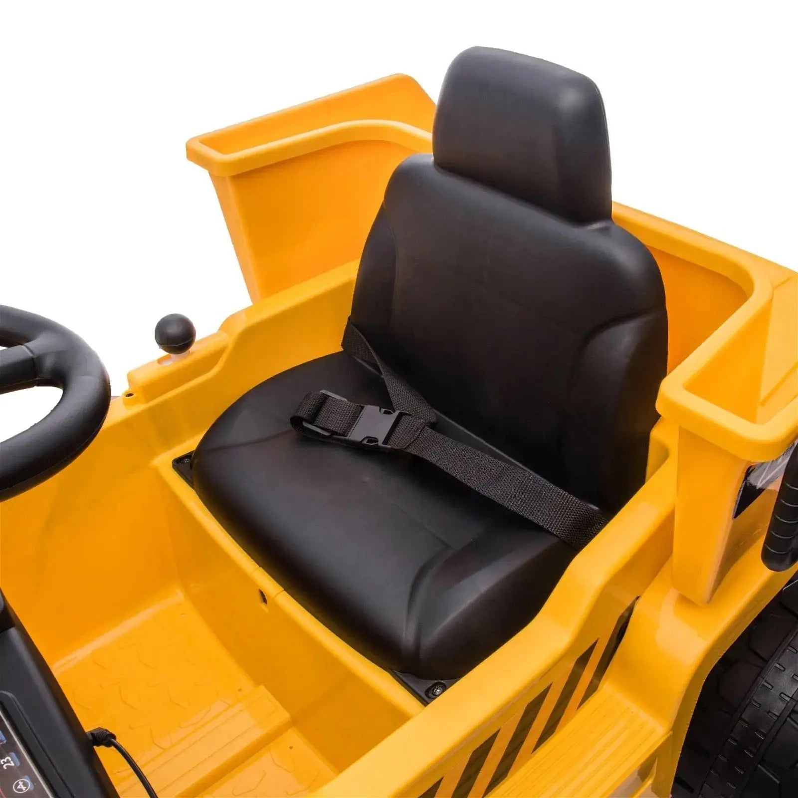 12V CAT Electric Dump Truck 1 Seater Ride-On - BIG FRENCHIES