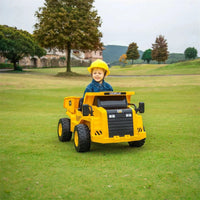12V CAT Electric Dump Truck 1 Seater Ride-On - BIG FRENCHIES