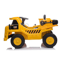 12V CAT Electric Dump Truck 1 Seater Ride-On - BIG FRENCHIES