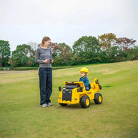 12V CAT Electric Dump Truck 1 Seater Ride-On - BIG FRENCHIES