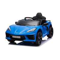 12V Chevrolet Corvette C8 Stingray 1-Seater Kids Ride-On Car - BIG FRENCHIES