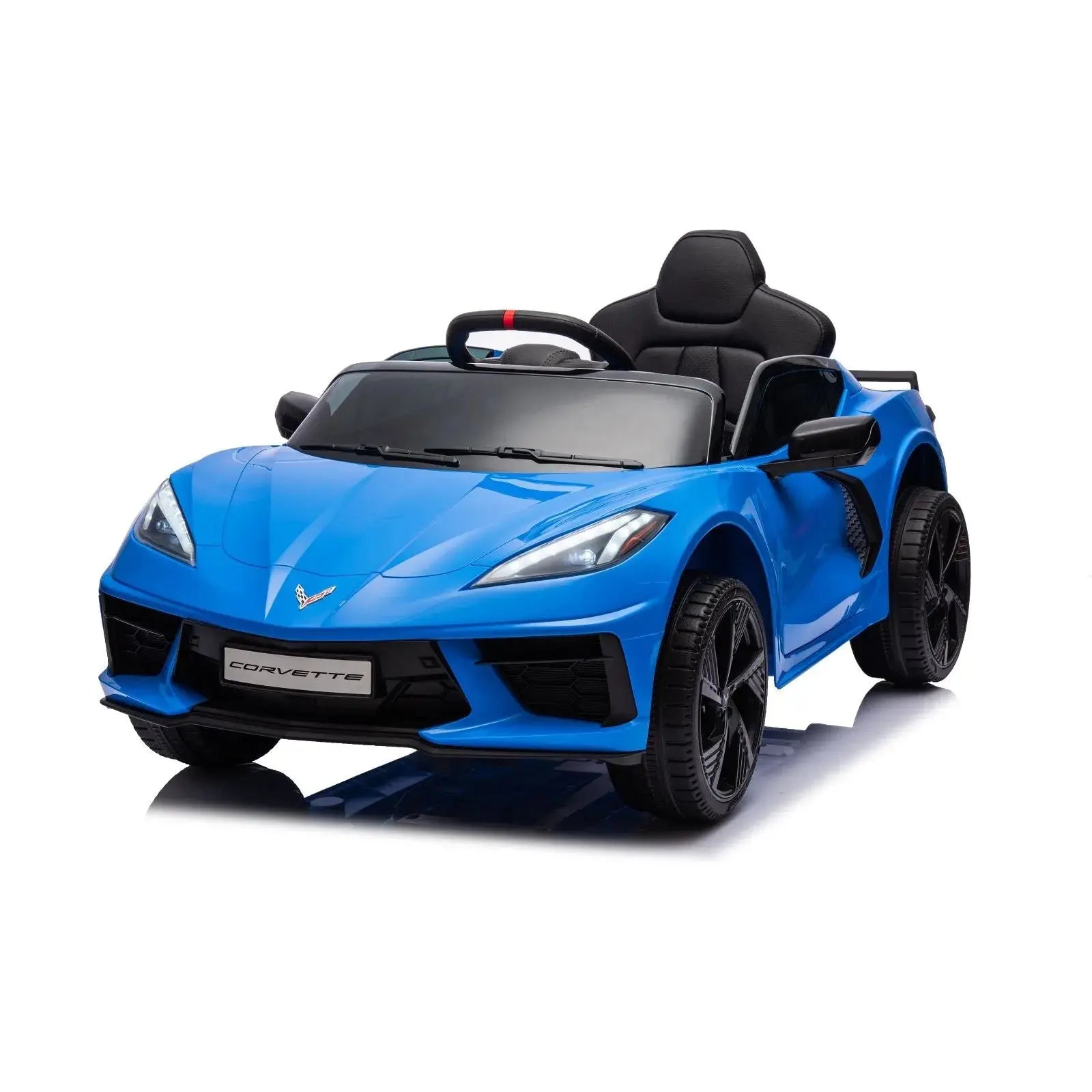 12V Chevrolet Corvette C8 Stingray 1-Seater Kids Ride-On Car - BIG FRENCHIES
