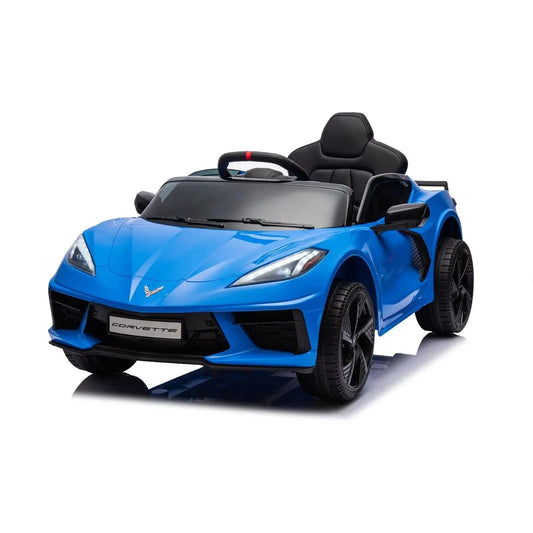 12V Chevrolet Corvette C8 Stingray 1-Seater Kids Ride-On Car - BIG FRENCHIES
